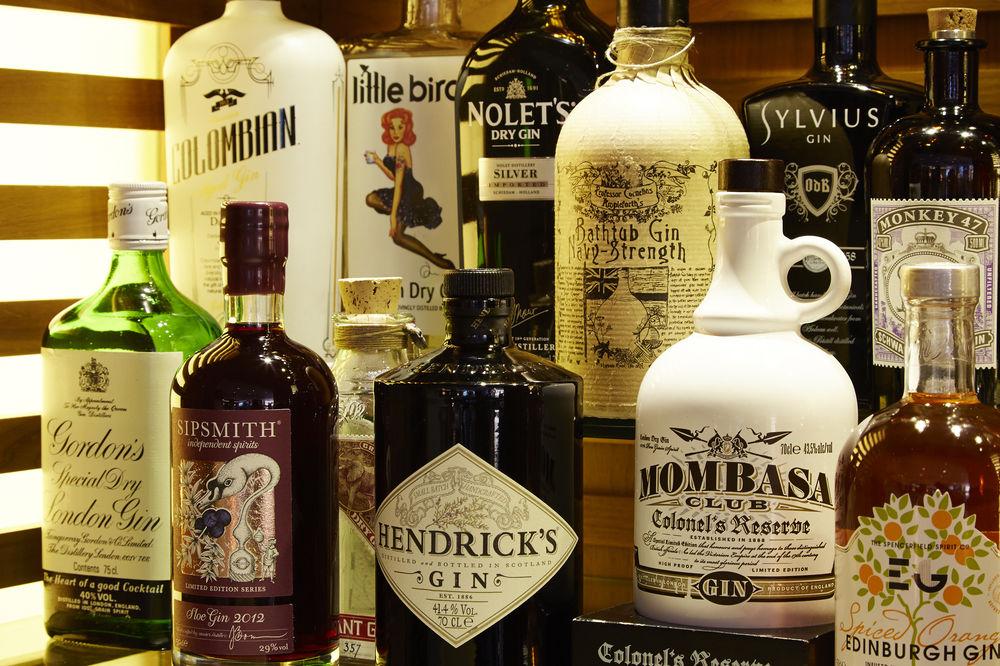 London Marriott Hotel Canary Wharf Dış mekan fotoğraf Gin