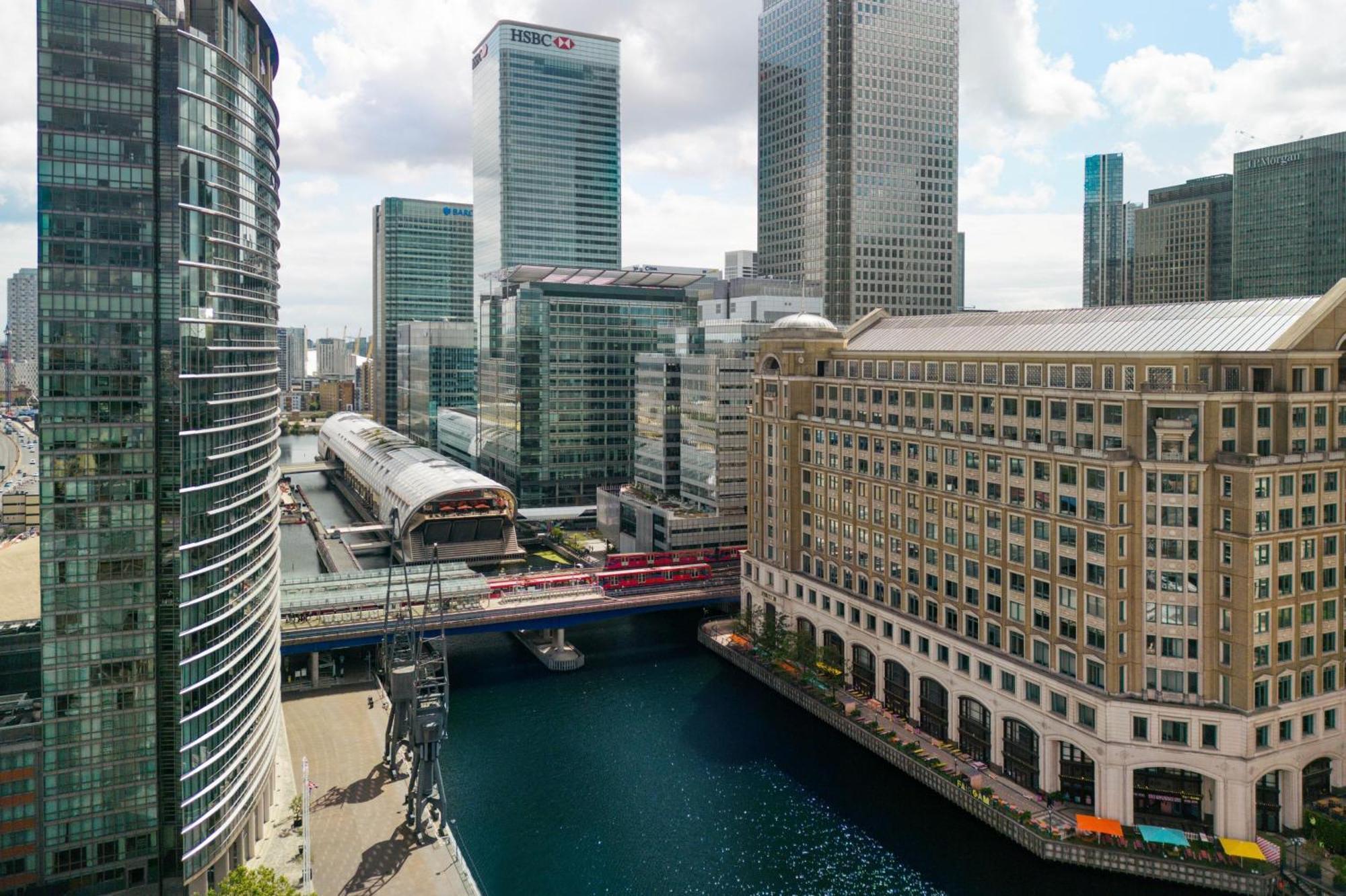 London Marriott Hotel Canary Wharf Dış mekan fotoğraf Canary Wharf